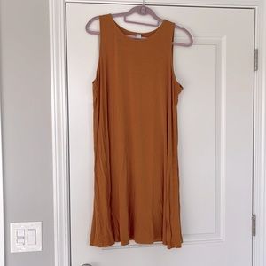 XL Golden Yellow Swing Dress